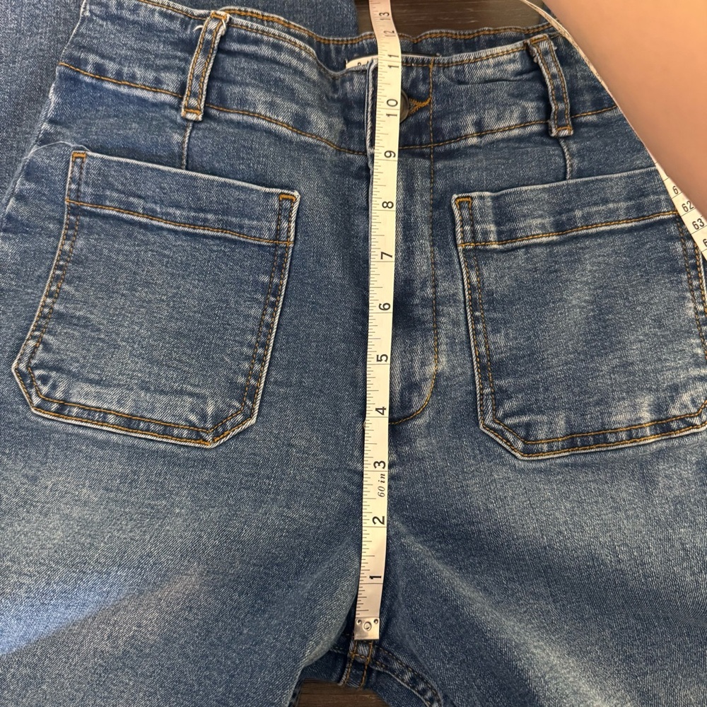 Bagatelle Women Wide Leg Jeans Size 28 Stretch High Waist - Picture 7 of 11